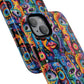 Psychedelic Visions Tough iPhone Magnetic Case - Unique Art iPhone Cover