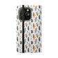 Whispering Feathers iPhone and Samsung Flip Cases