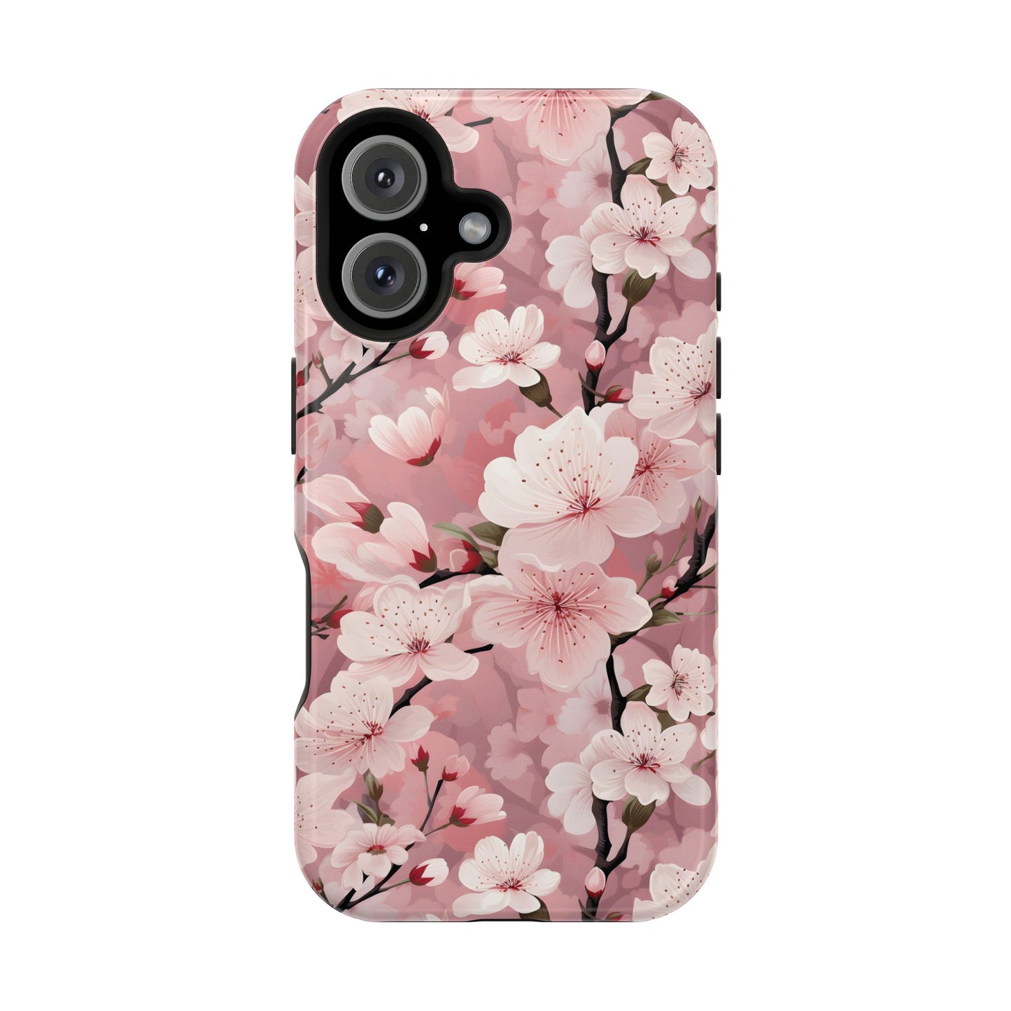 Cherry Blossom Magnetic Tough iPhone Cases