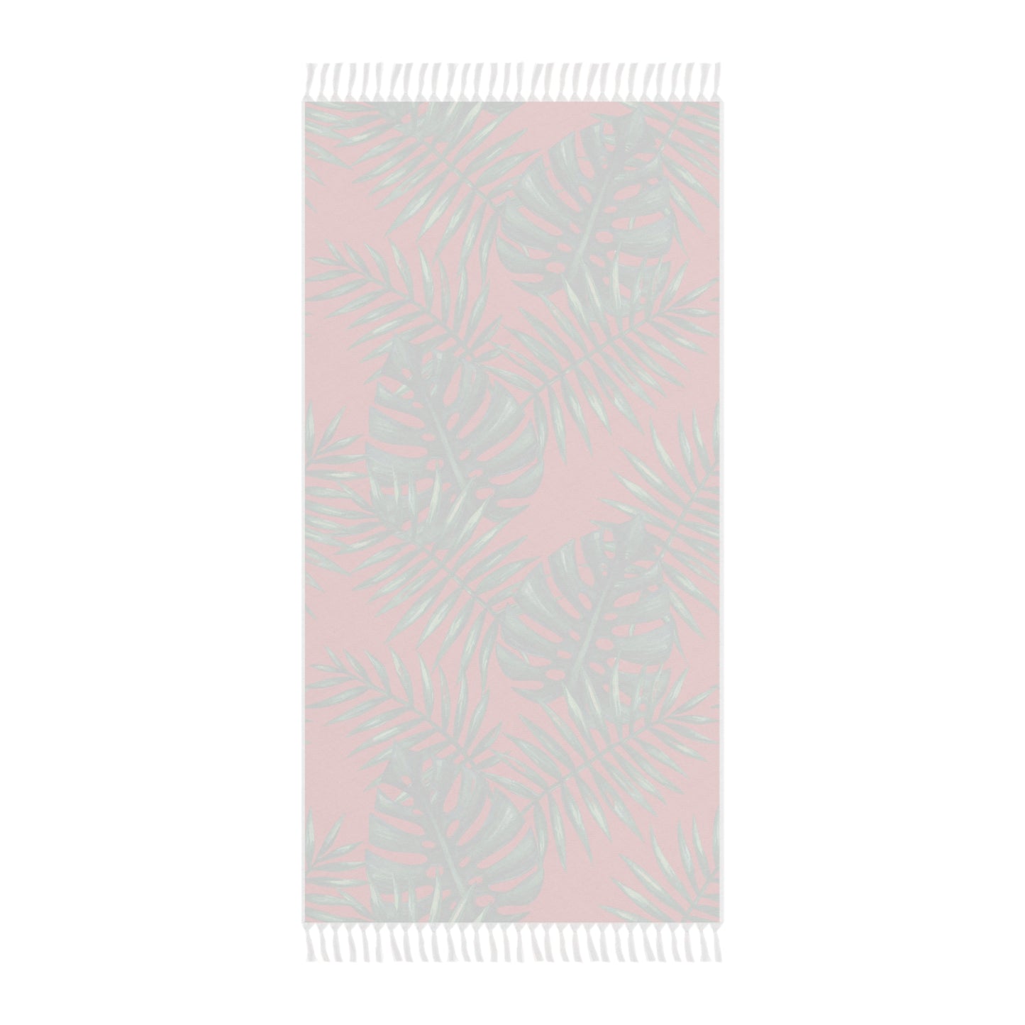 Tropical Boho Vibes Red Beach Cloth/Towel