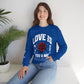 Love is ... Valentines Unisex Heavy Blend™ Crewneck Sweatshirt.