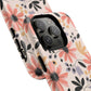 Stylish Soft Petal Noir iPhone Case, Floral iPhone Accessory for Her, Tough iPhone Magnetic Cases, Trendy iPhone Cover, Gift for Friends, Summer Vibes