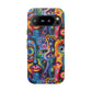 Psychedelic Visions Vibrant Art Google Pixel, iPhone and Samsung Phone Case - Tough Cases for Creative Souls