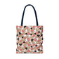 Heart Patterned Tote Bag - Cute & Stylish Carryall for Every Occasion
