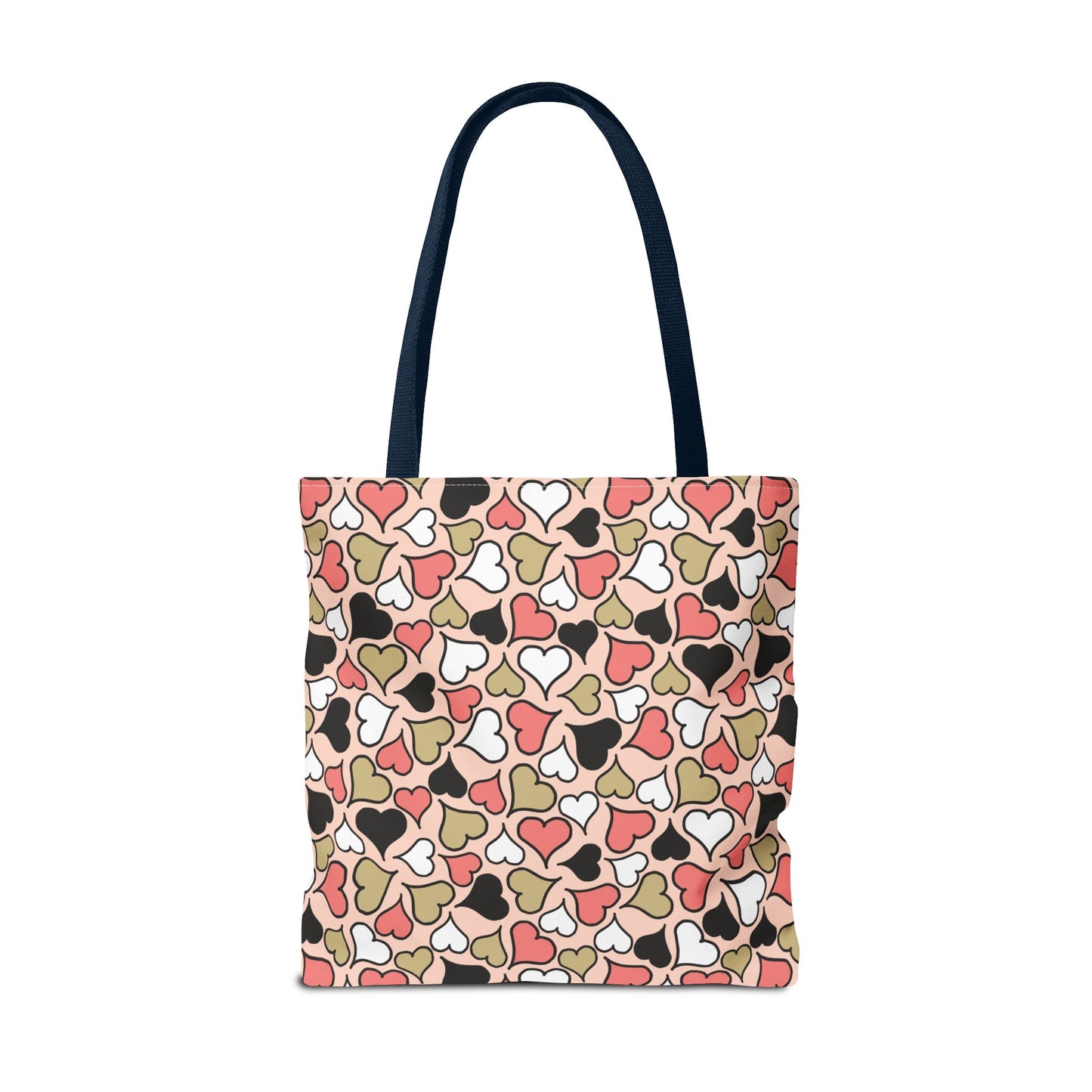 Heart Patterned Tote Bag - Cute & Stylish Carryall for Every Occasion
