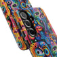 Psychedelic Visions Vibrant Samsung, iPhone and Google Pixel Phone Cases - Colorful Artistic Design