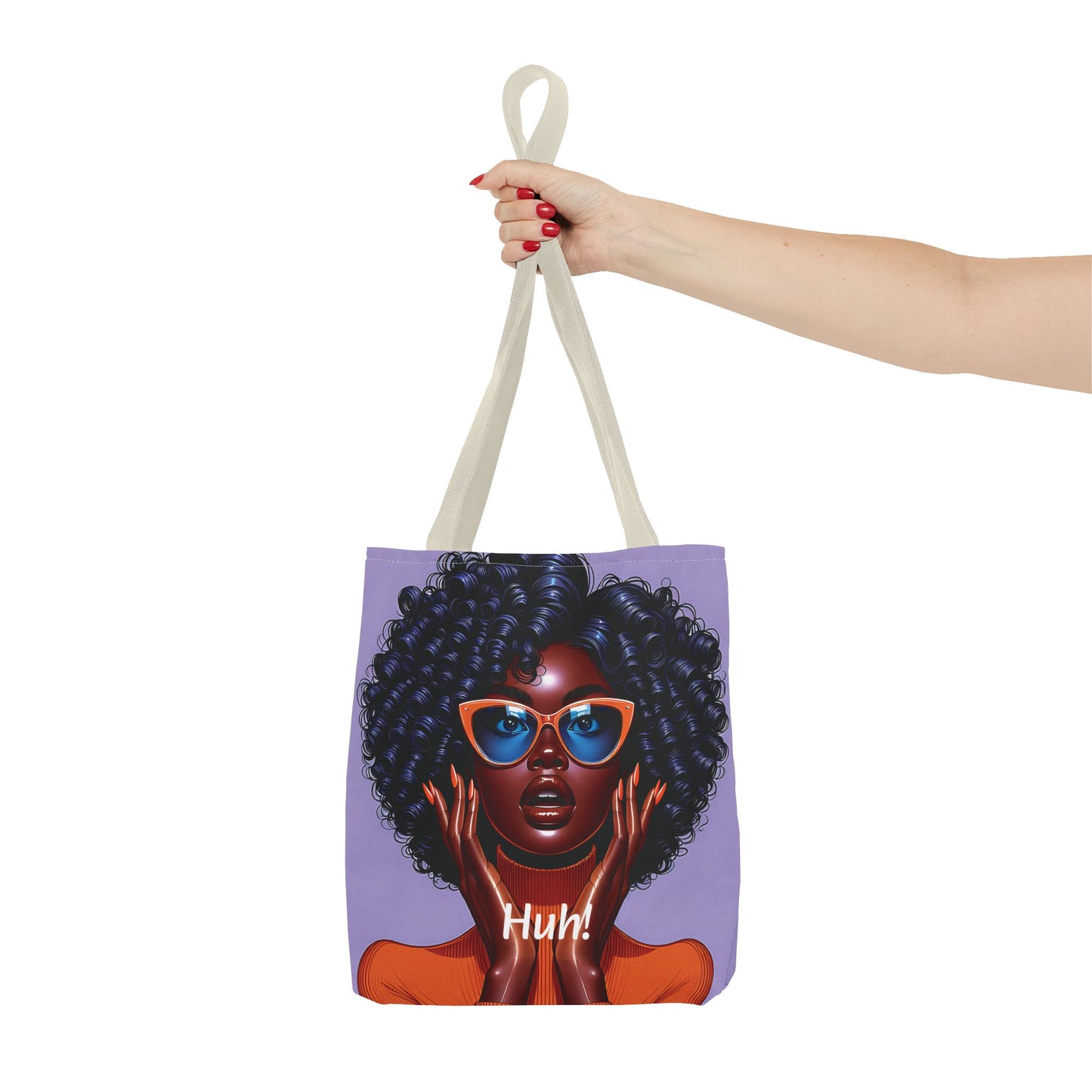 Afro Luxe Glow Tote Bag