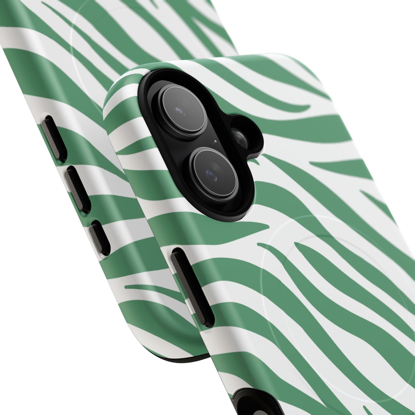 Trendy Zebra Print iPhone Case, Stylish Tough Magnetic Case for iPhone, Animal Print Accessory, Unique iPhone Cover, Gift for Animal Lovers