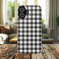 Black and White Gingham Phone Case, Tough Magnetic Cases, Stylish Phone Cover, Gift for Her, Trendy Phone Accessory, Checkered Print