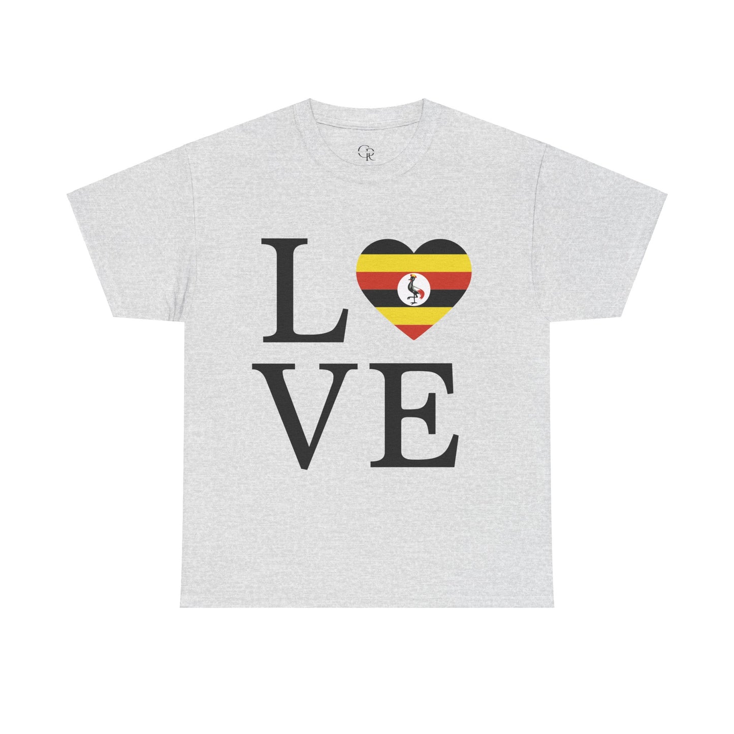 LOVE UGANDA Unisex Heavy Cotton Tee