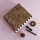 Leopard Luxe Cotton Cosmetic Bag