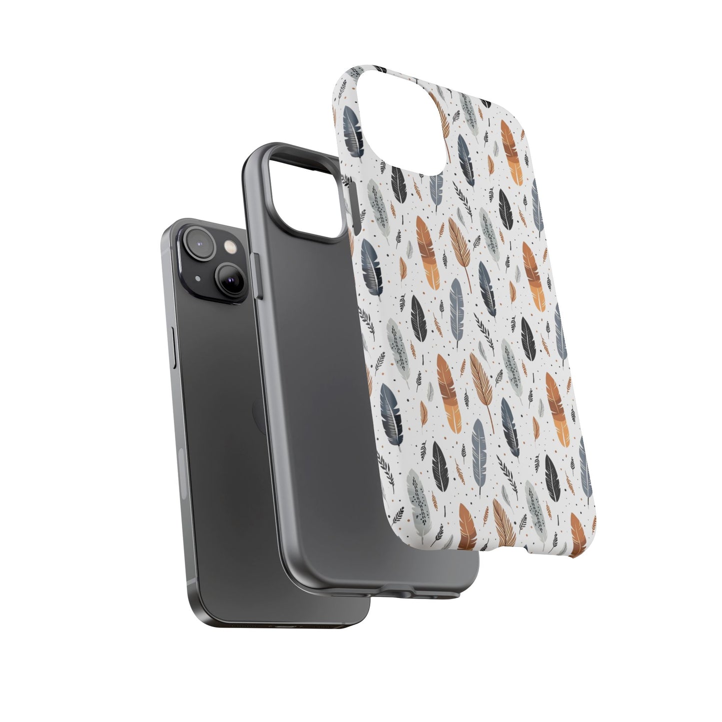 Whispering Feathers iPhone Tough Cases