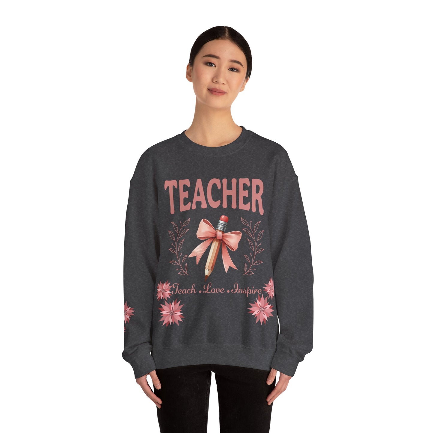 Teacher Unisex Heavy Blend™ Crewneck Sweatshirt