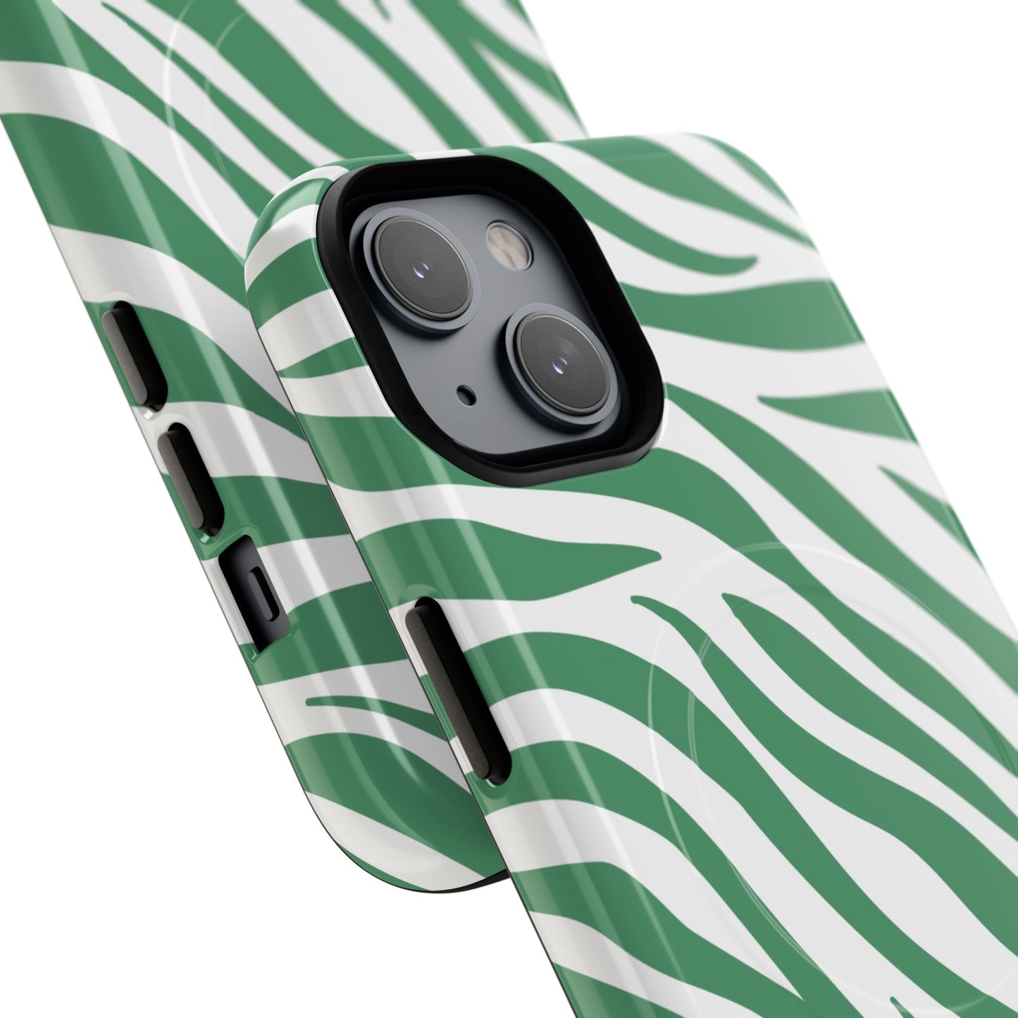 Trendy Zebra Print iPhone Case, Stylish Tough Magnetic Case for iPhone, Animal Print Accessory, Unique iPhone Cover, Gift for Animal Lovers