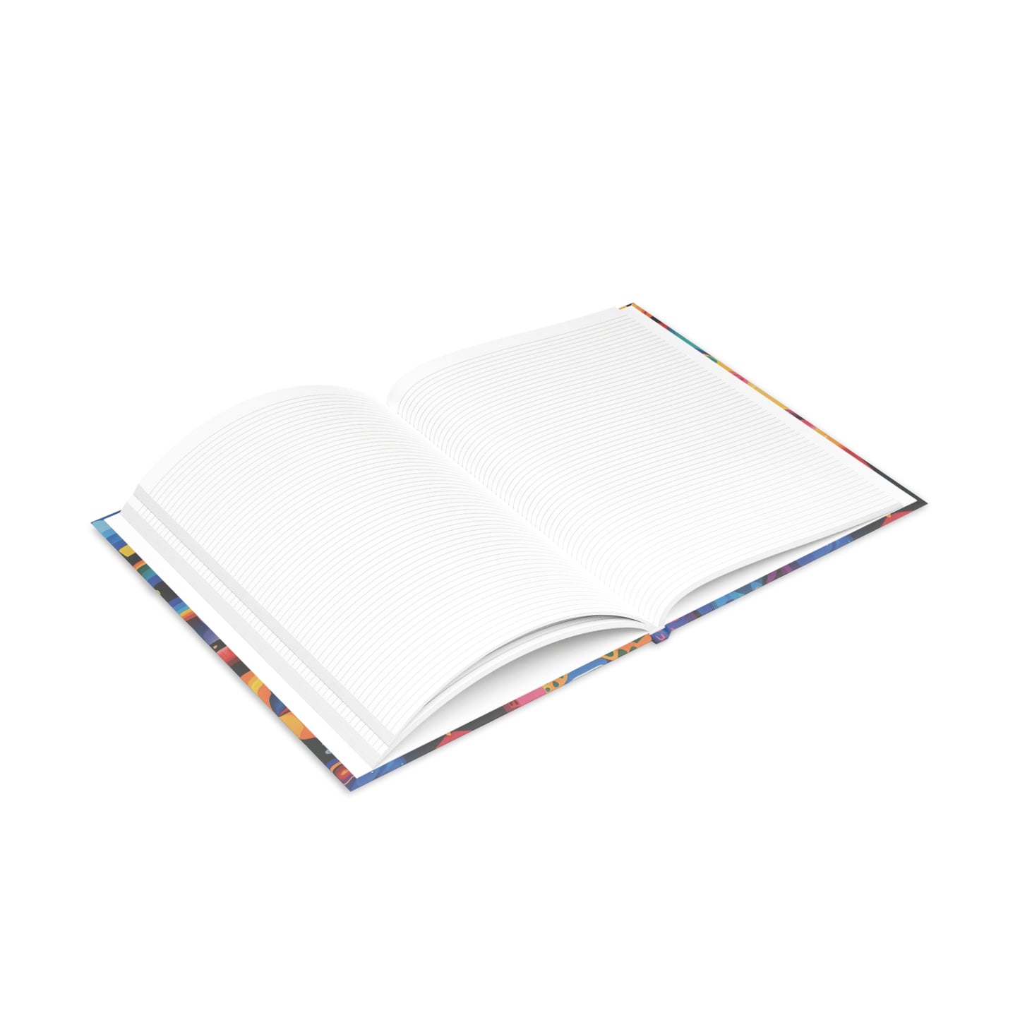 Psychedelic Visions Hardcover Notebook with Puffy Covers