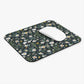 Daisy Delight Botanical Floral Mouse Pad - Vintage Greenery Design.