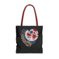 Floral Heart Tote Bag