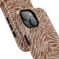 Personalized Zebra Print - Tough MagSafe® Magnetic Cases for Stylish Protection, Gifts for Wildlife Lovers, Trendy Accessories iPhone® 13, 14, iPhone 15, iPhone 16, iPhone 17, Pro, Pro Max, Plus Cases.