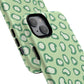 Chic Leopard Print iPhone Cases | Tough Magnetic Cases, iPhone Protection, Animal Print, Stylish Tech Accessories, Green iPhone Case