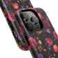 Starry Rose Garden Tough Magnetic Phone Case, Stylish Phone Cover, Gift for Her, Elegant Floral Design, Durable Phone Accessories