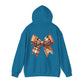 Autumn Highland Cow Charm Unisex Heavy Blend™ Hooded Sweatshirt