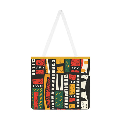 Tribal Harmony Shoulder Tote Bag - Colorful Everyday Accessory