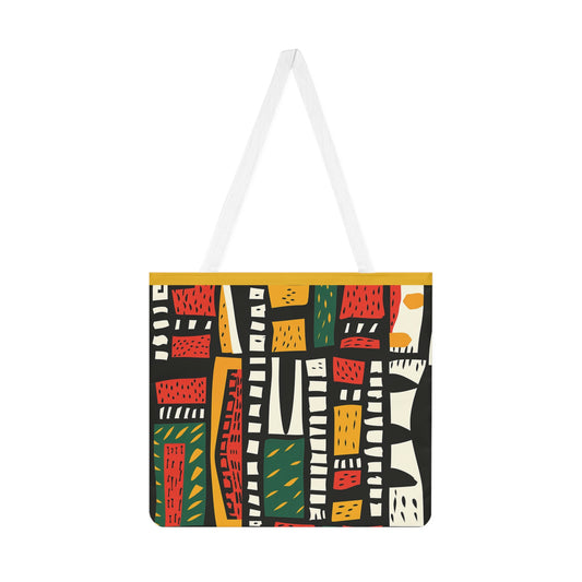 Tribal Harmony Shoulder Tote Bag - Colorful Everyday Accessory