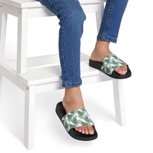 Tropical Bliss White Youth Removable-Strap Sandals