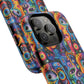 Psychedelic Visions Tough iPhone Magnetic Case - Unique Art iPhone Cover