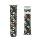 Ethereal Feathers Vibrant Apple Watch Band - Stylish & Comfortable.