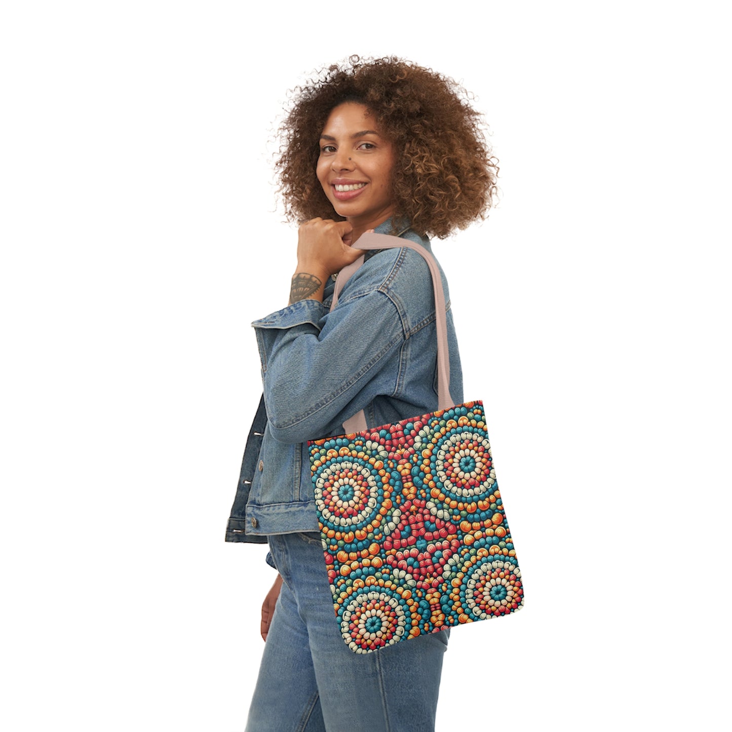 Kaleidoscope Canvas Tote Bag