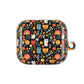 Whimsical Feline Garden AirPod Cases (AOP) - Fun & Colorful Accessories for Pet Lovers.