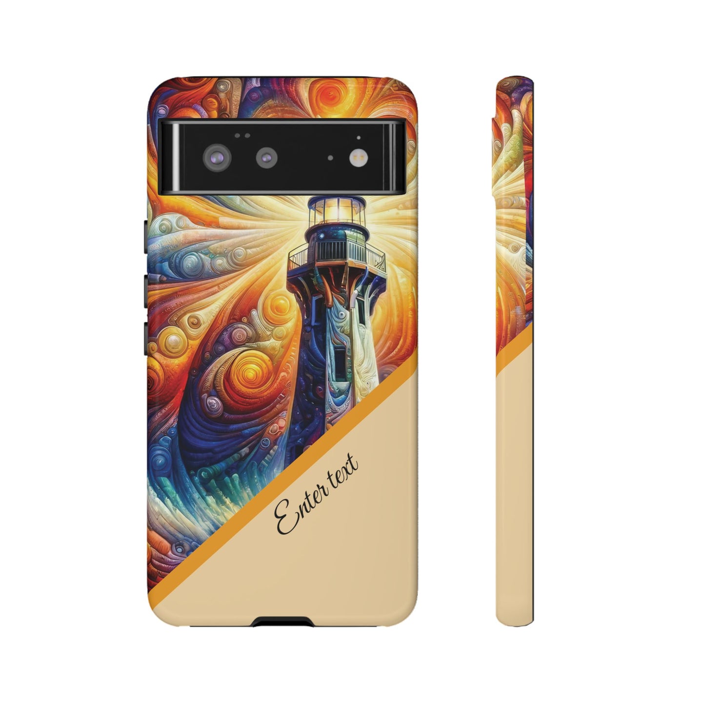 Personalized Cosmic Beacon Tough Samsung and Google Phone Cases