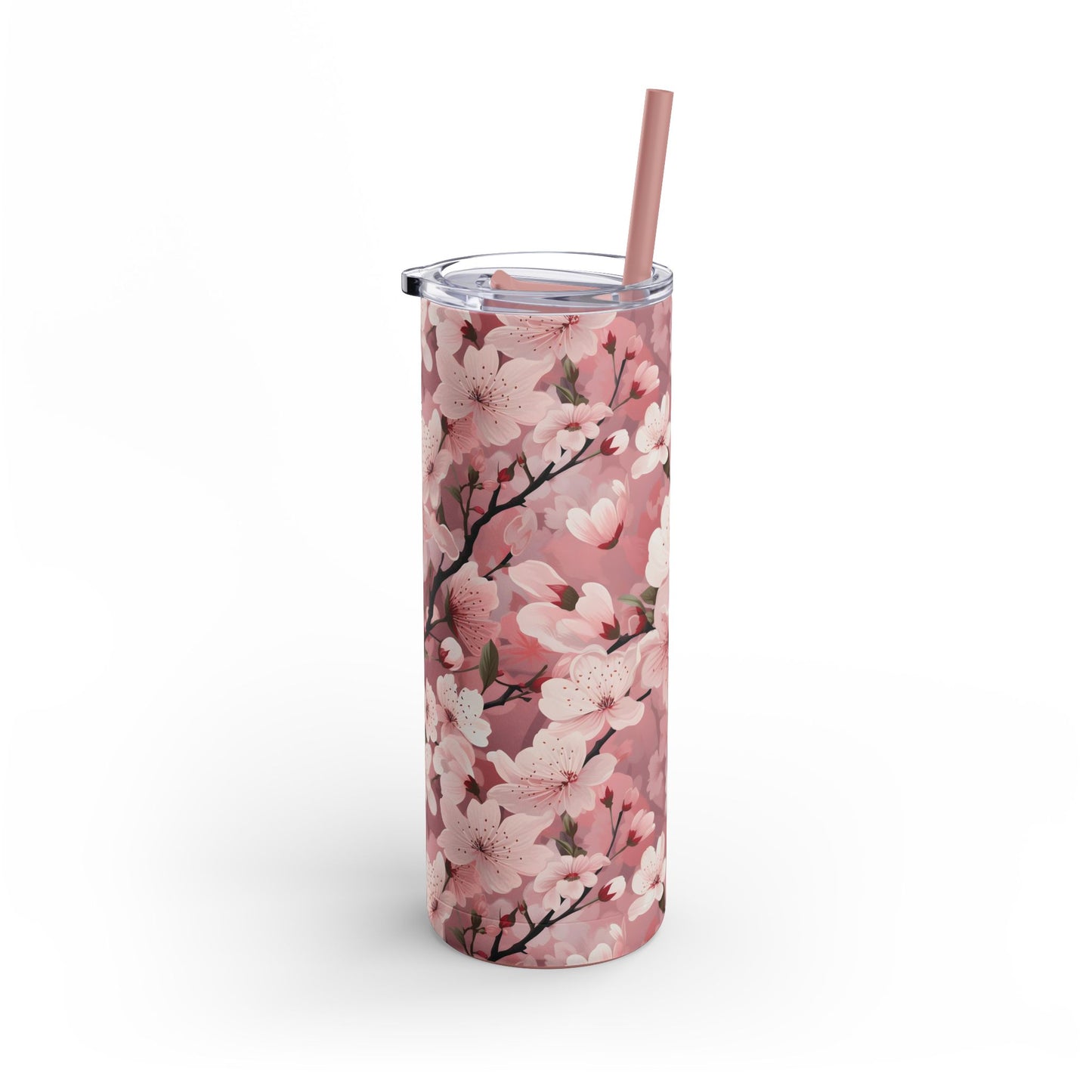 Cherry Blossom 20oz Matte Tumbler - Elegant Drinkware for Floral Lovers