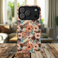 Spirit in Bloom Tough iPhone Magnetic Cases, Cute iPhone Accessories, Flower Design, Gifts for iPhone 14, 15, 16, 17, Pro Max, Boho Style, Western Style