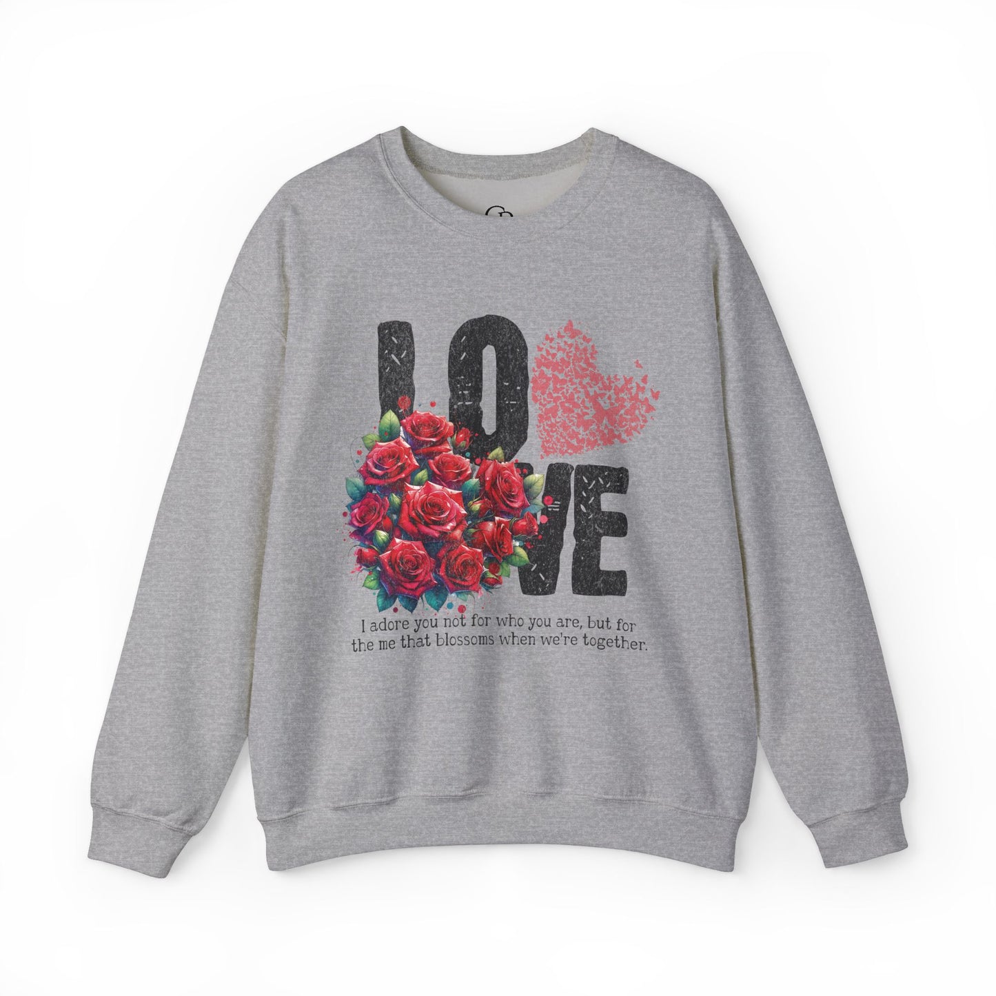 LOVE Always Unisex Heavy Gildan Blend™ Crewneck Sweatshirt.