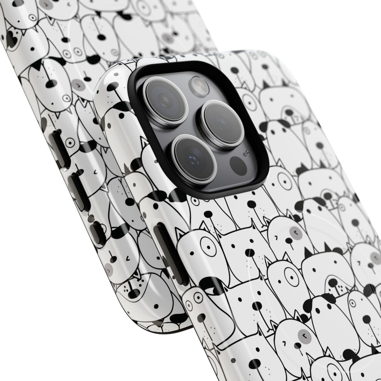 Cute Animal Pattern Phone Case, Tough Magnetic Cases for Pet Lovers, Gifts for Birthday, Holiday, Cute Accessories, Phone Covers