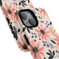 Stylish Soft Petal Noir iPhone Case, Floral iPhone Accessory for Her, Tough iPhone Magnetic Cases, Trendy iPhone Cover, Gift for Friends, Summer Vibes