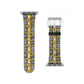 Tribal Vibes Stylish Abstract Print Watch Band - Unique Accessory for Fashion Lovers.