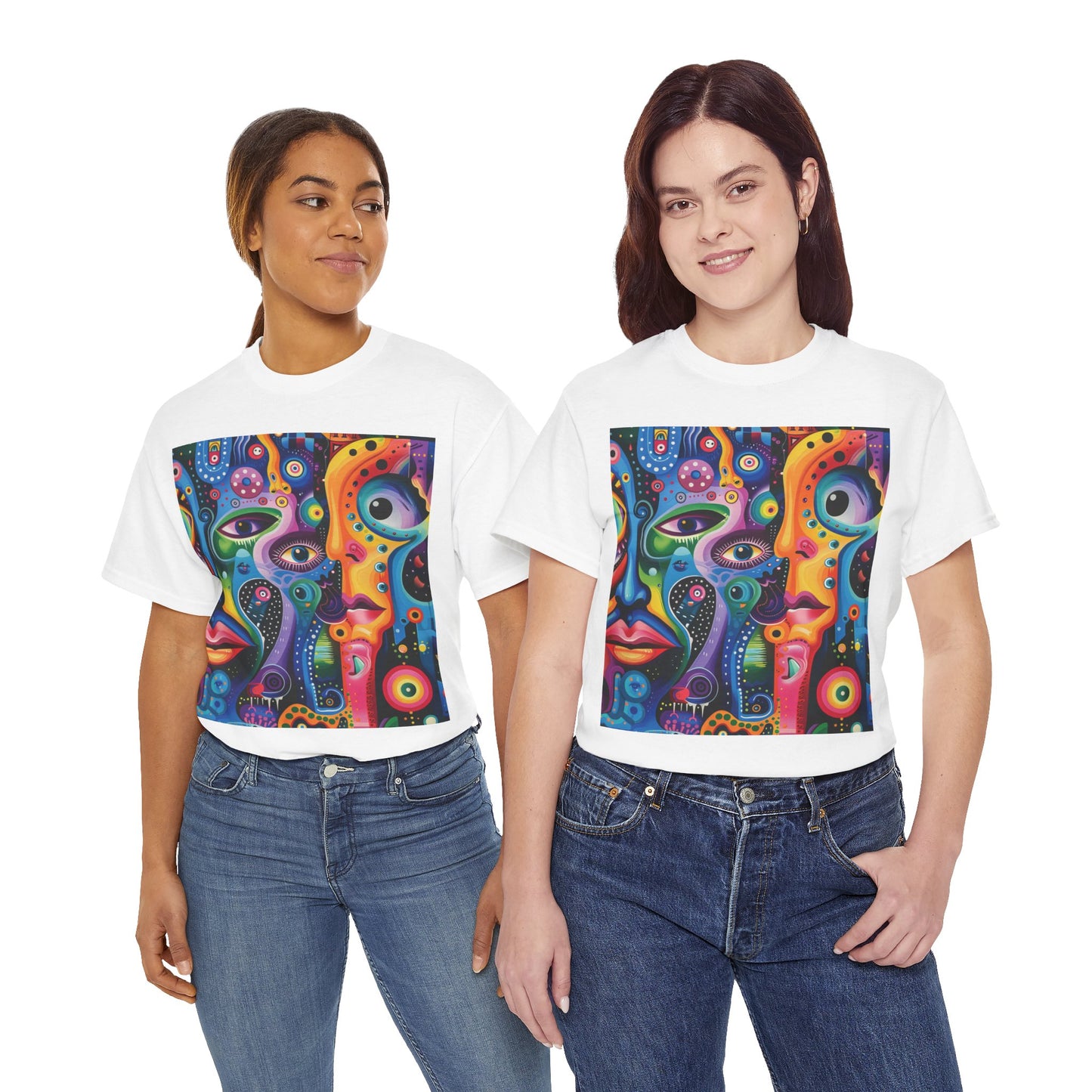 Psychedelic Visions Unisex Heavy Cotton Tee