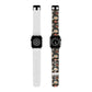 Blossom Elegance: Noir Garden Floral Pattern Apple Watch Band - Stylish & Comfortable