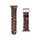 Autumn Bloom Floral Patterned Watch Band - Boho Chic Accessory, Gift for Her, Adjustable Strap for Smartwatch, Trendy Wristband, Floral Design.