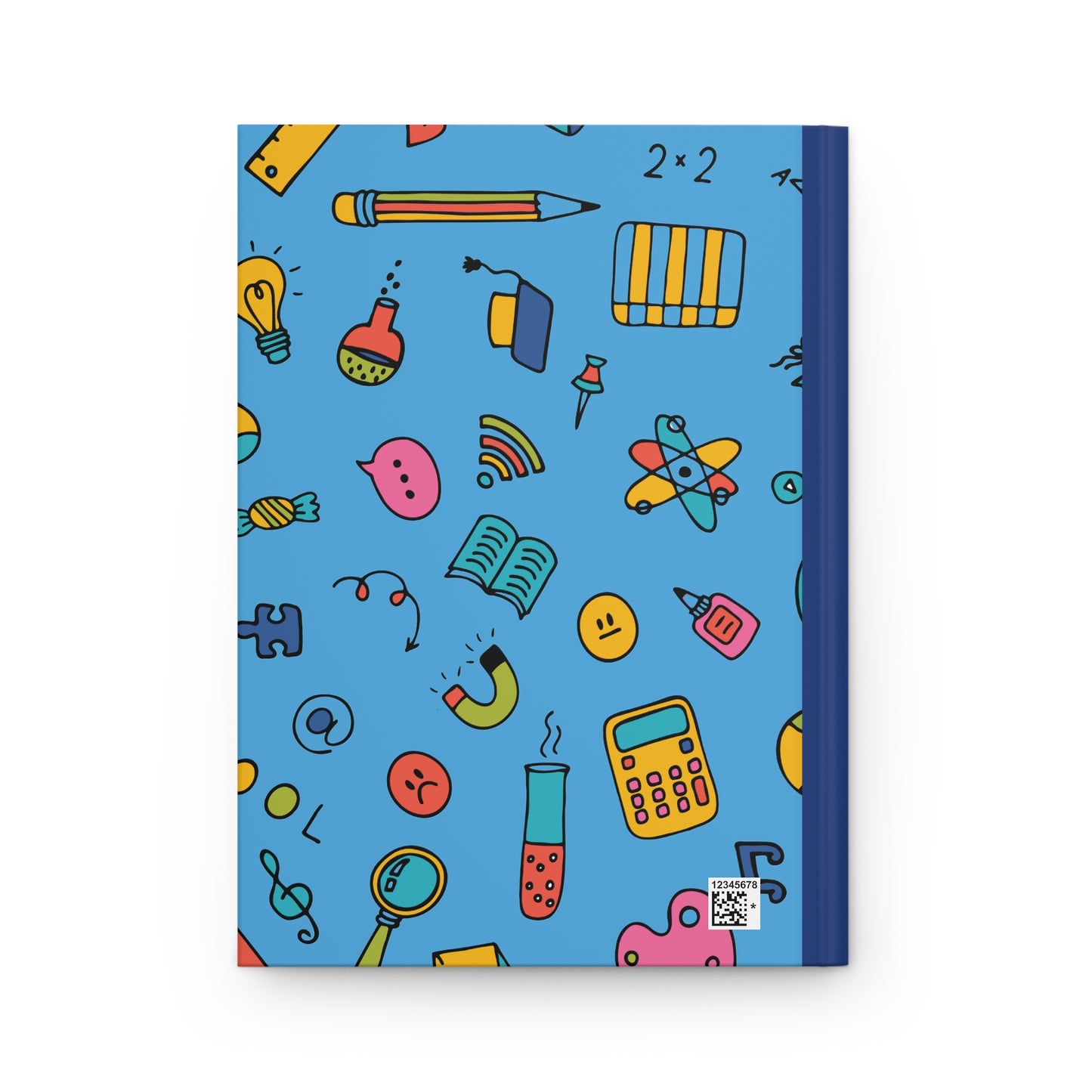 Custom Classroom Couture Composition Book Inspired Ruled Hardcover Journal for Kids, Fun School Notebook, Customizable Composition Book, Back to School Gift, Learning Organizer