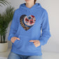 Floral Heart Unisex Heavy Blend™ Hooded Sweatshirt