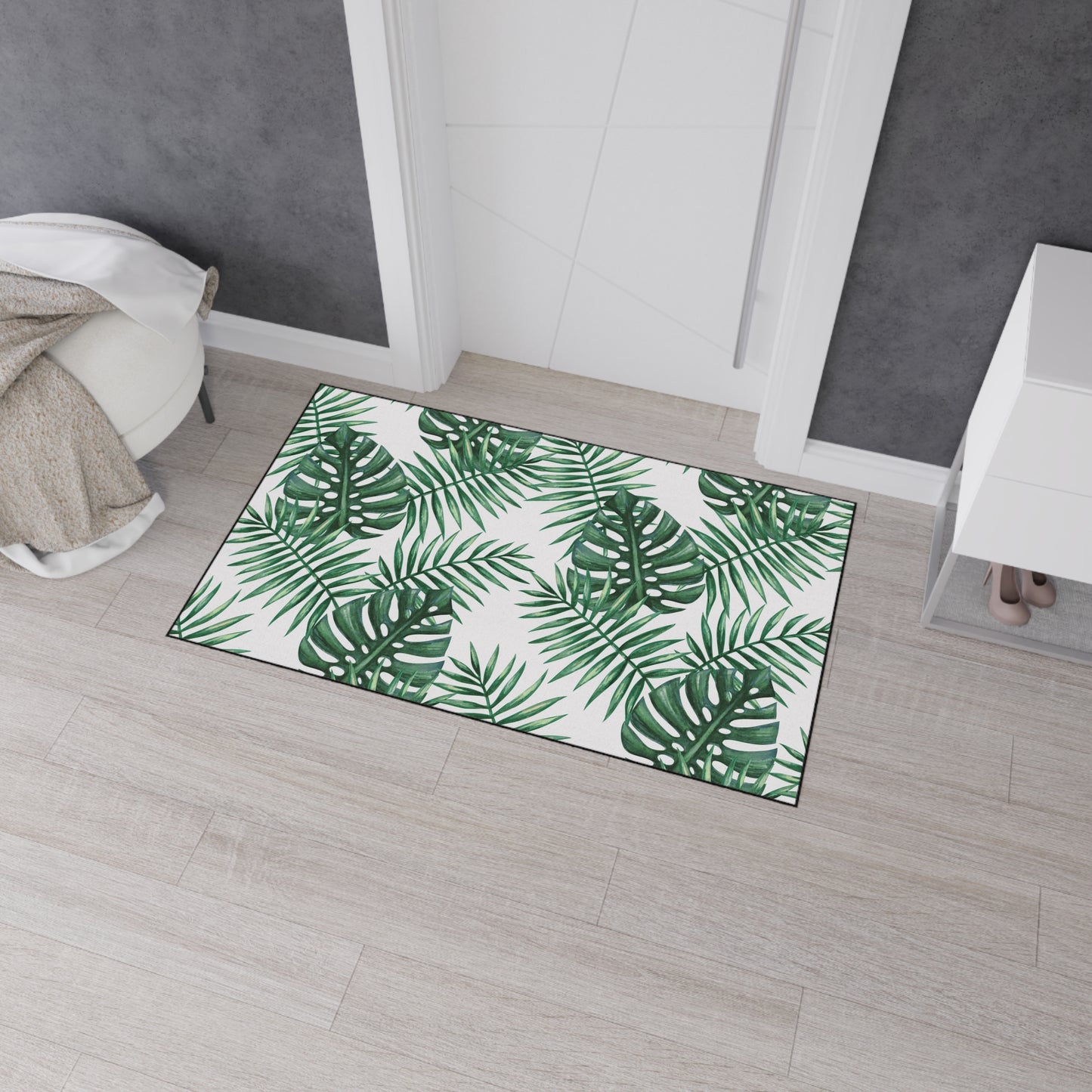 Tropical Bliss Heavy Duty Custom Home Decor with Non-Slip Backing- Floor Mat