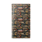 Book Stack Floral Flip iPhone and Samsung Phone Case — Vintage Library Wallet Cover.