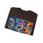 Psychedelic Visions Unisex Heavy Blend™ Crewneck Sweatshirt