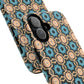 Sahara Star Mosaic Colorful Geometric iPhone Cases, Tough Magnetic iPhone Cases, Vibrant Design iPhone Cover, Durable iPhone Protection, Stylish Tech Accessories.