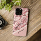 Personalized Cherry Blossom iPhone and Samsung Tough Phone Cases