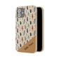 Personalized Whispering Feathers Samsung and iPhone Biodegradable Case, Custom Name Case.